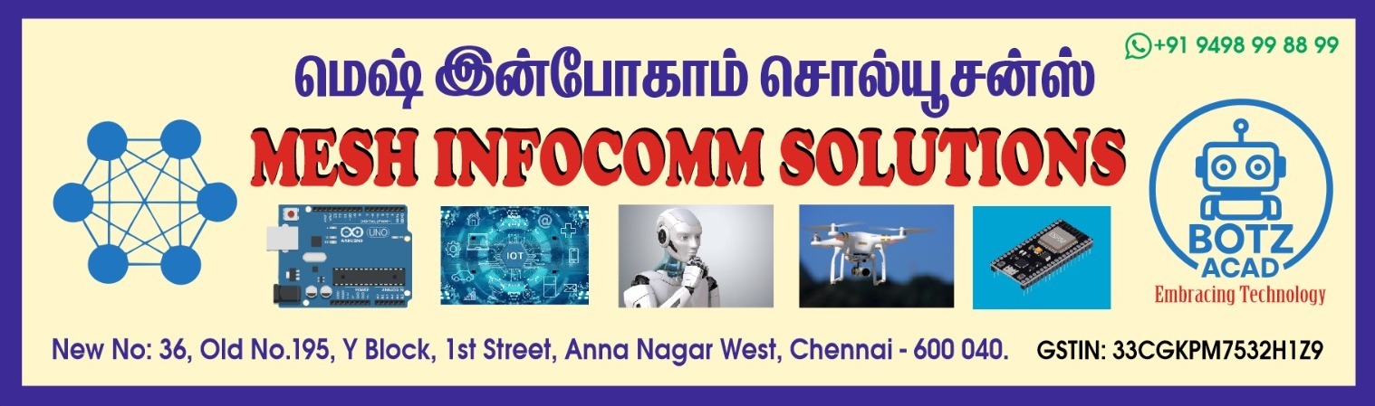 Mesh Infocomm Solutions and BotzAcad technology overview